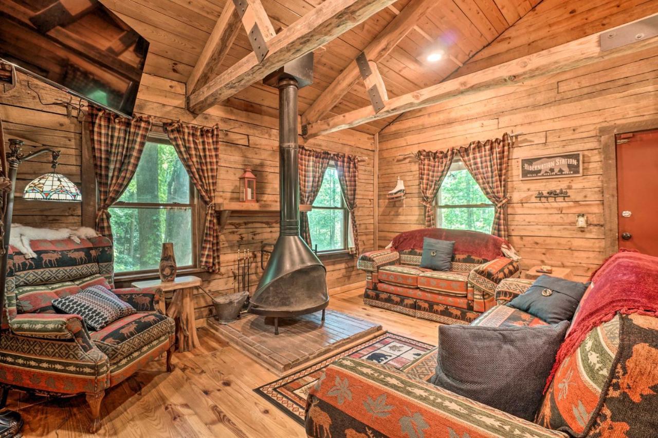 North Georgia Mtn Escape With Hot Tub And Games! Villa Sautee Nacoochee Ngoại thất bức ảnh