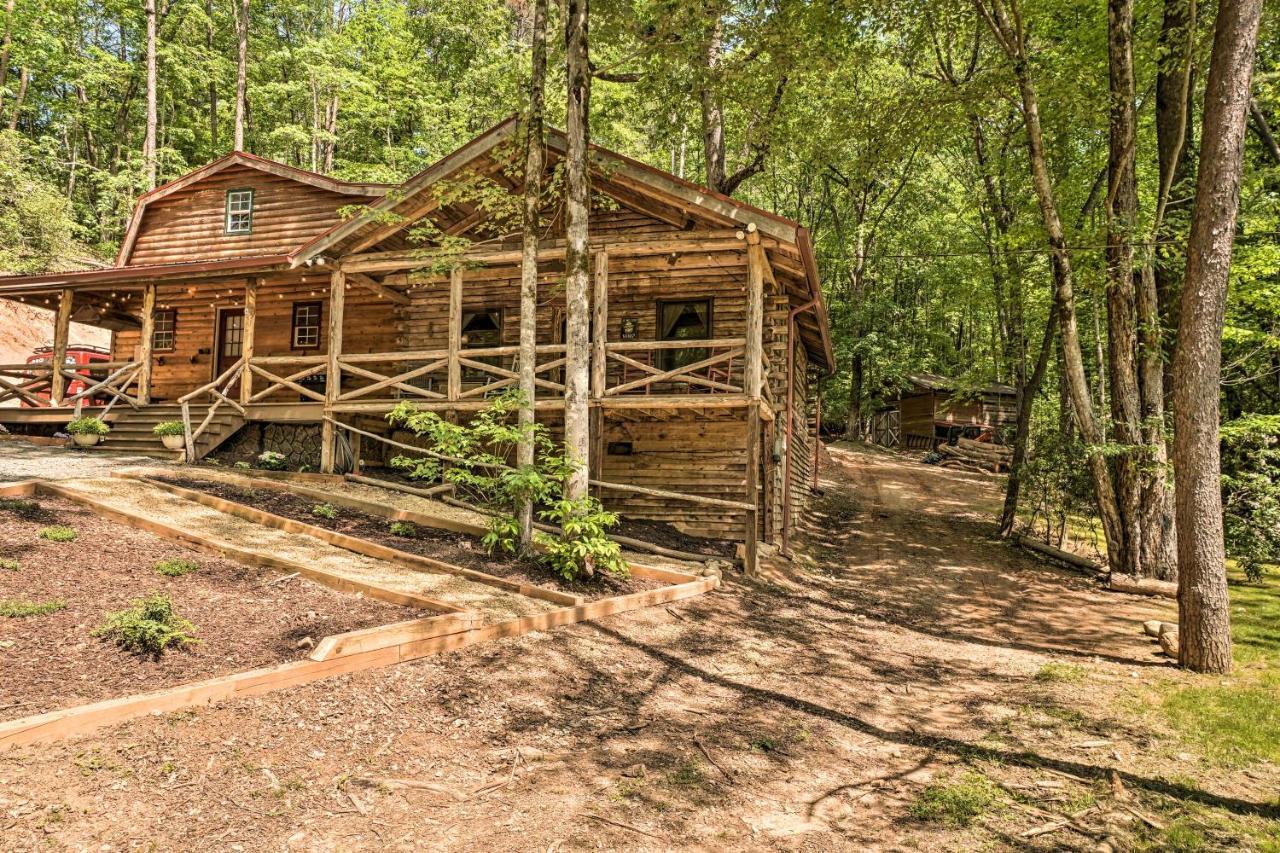 North Georgia Mtn Escape With Hot Tub And Games! Villa Sautee Nacoochee Ngoại thất bức ảnh